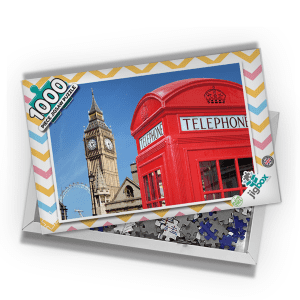 Classic Phone Box and Big Ben Jigsaw Puzzle