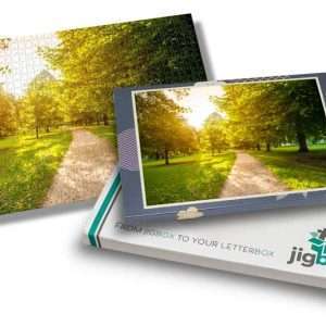 Quiet Time in the Park Jigsaw Puzzle